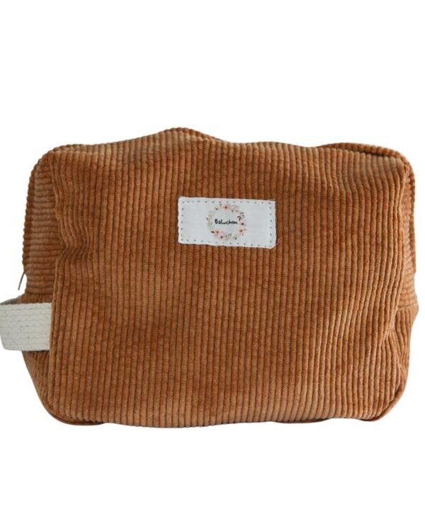 BALUCHON | Sac à Cosmétique Format Moyen - Canelle