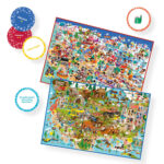 AUZOU | Mon Jeu de Cherche et Trouve Géant - Autour du monde