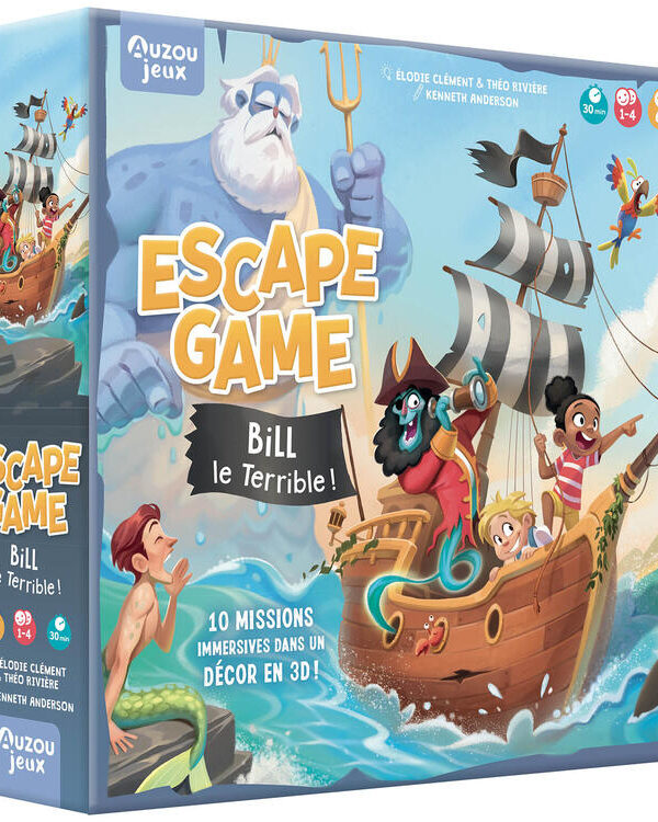AUZOU | Escape Game - Bill le terrible!