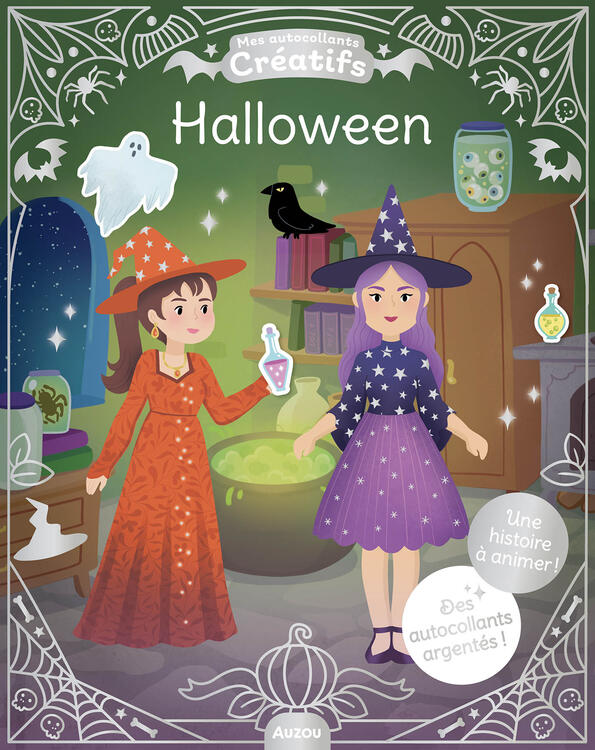 AUZOU | Autocollants d'Halloween