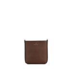 LAMBERT | Le Natalia - Sac bandoulière en cuir vegan - Chocolate