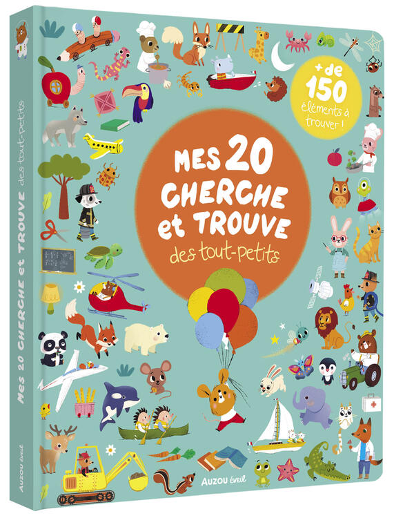 AUZOU | Mes 20 cherche et trouve des tout-petits