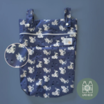 LA PETITE OURSE | Sac de Tansport Double - Porcelaine
