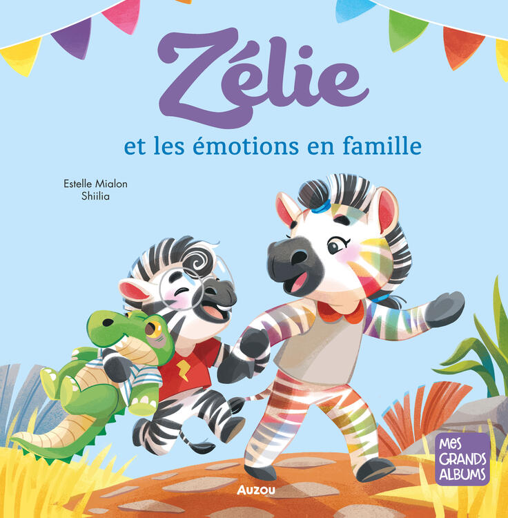 AUZOU | Zélie - Et les emotions en famille