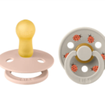 BIBS Studio Collection |  Ladybug Latex & Blush Mix (size 1)