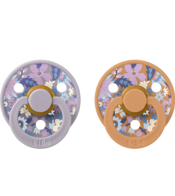 BIBS x Liberty | June Blossom & Pumpkin Mix (size 2)