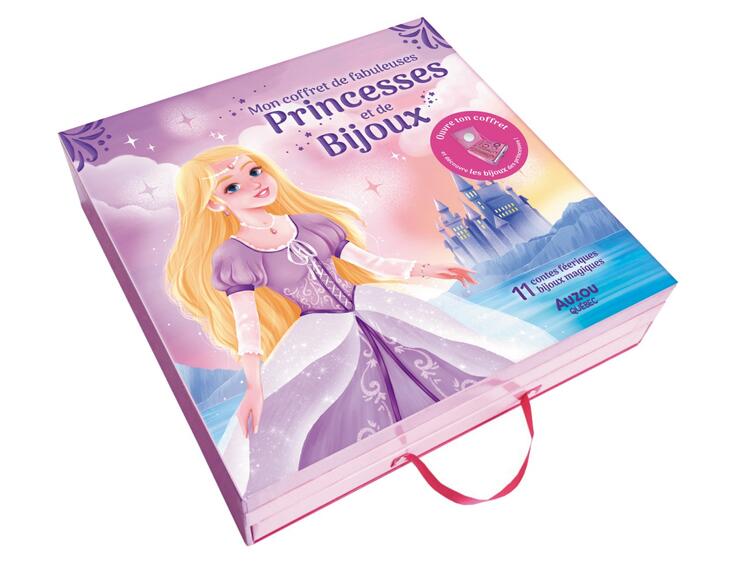 AUZOU | Mon Coffret de Fabuleuses Princesses et de Bijoux
