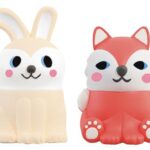 AUZOU | Mon Premier Livre de Bain avec 2 jouets - Le bain de petit renard