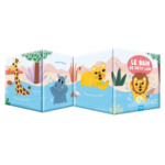 AUZOU | Mon Premier Livre de Bain avec 2 jouets - Dans la savane