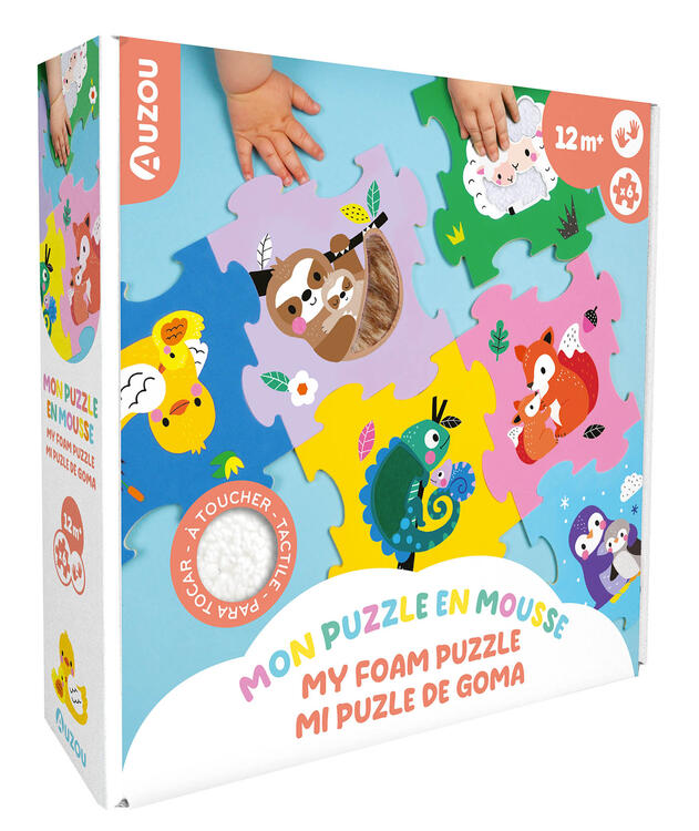 AUZOU | Puzzle en Mousse - À toucher