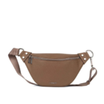 LAMBERT | Le Sarah - Sac banane en cuir vegan - Taupe