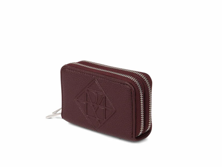 LAMBERT | Le Megan - Portefeuille en cuir vegan - Mahogany