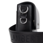 LAMBERT | Le Amelie - Sac à main 2-en-1 en cuir vegan - Noir