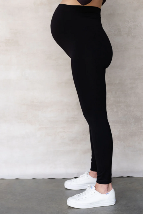 ROSE MATERNITÉ | Legging sans Couture - Noir