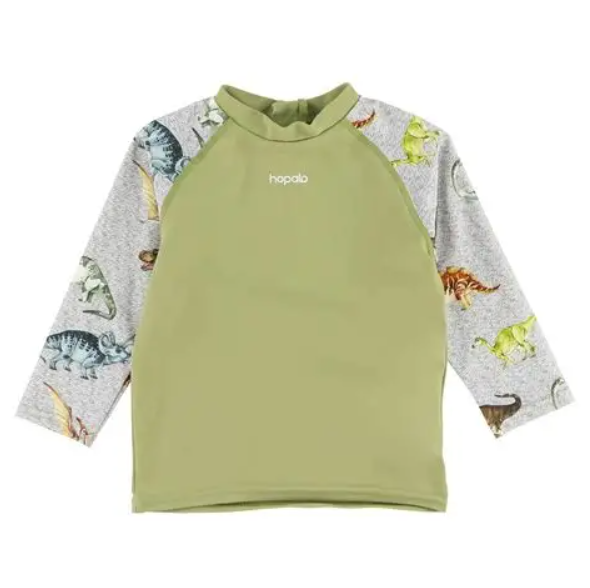 HOPALO | Chandail maillot UV50+ - Dinosaures