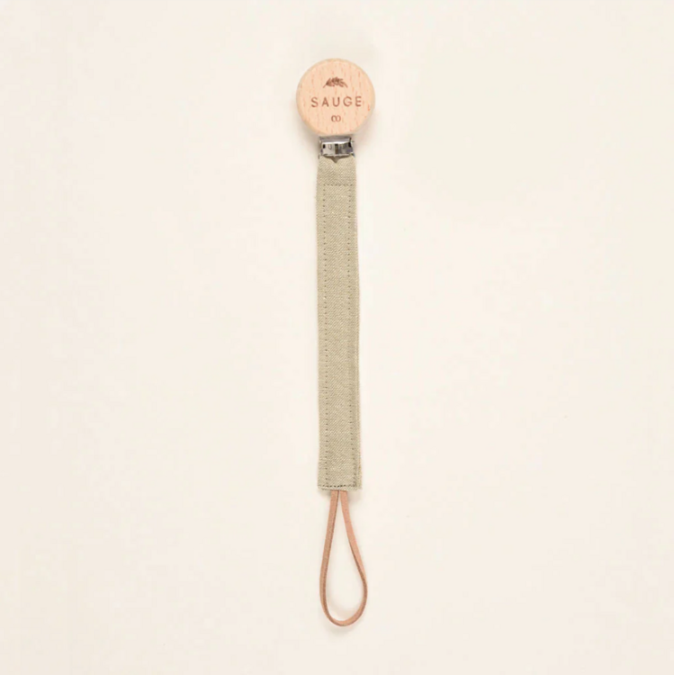 SAUGE & CO | Attache-Suce - Lin taupe