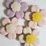 CRÉATION JADE | Spinner en Fleur - Rose antique & Crème
