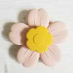 CRÉATION JADE | Spinner en Fleur - Abricot & Jaune