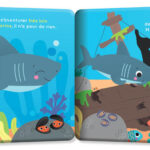 AUZOU | Mon Premier Livre de Bain avec 1 jouet - Firmin le requin