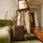 LAMBERT | La Berlin - Valise de cabine extensible - Sienna