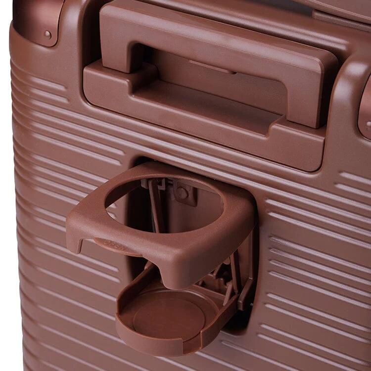 LAMBERT | La Berlin - Valise de cabine extensible - Sienna