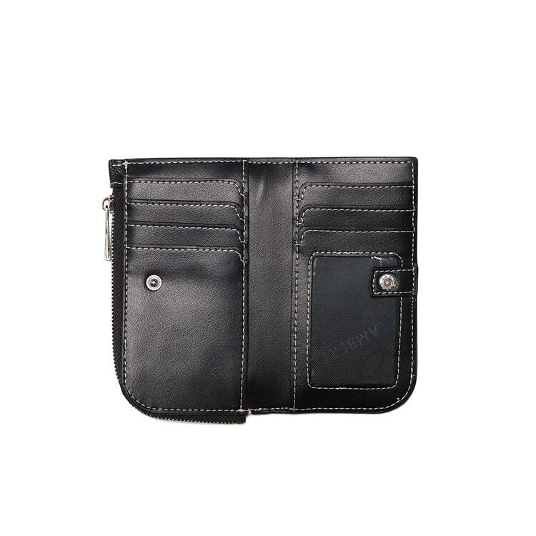 LAMBERT | Le Lucia - Portefeuille en cuir vegan - Noir