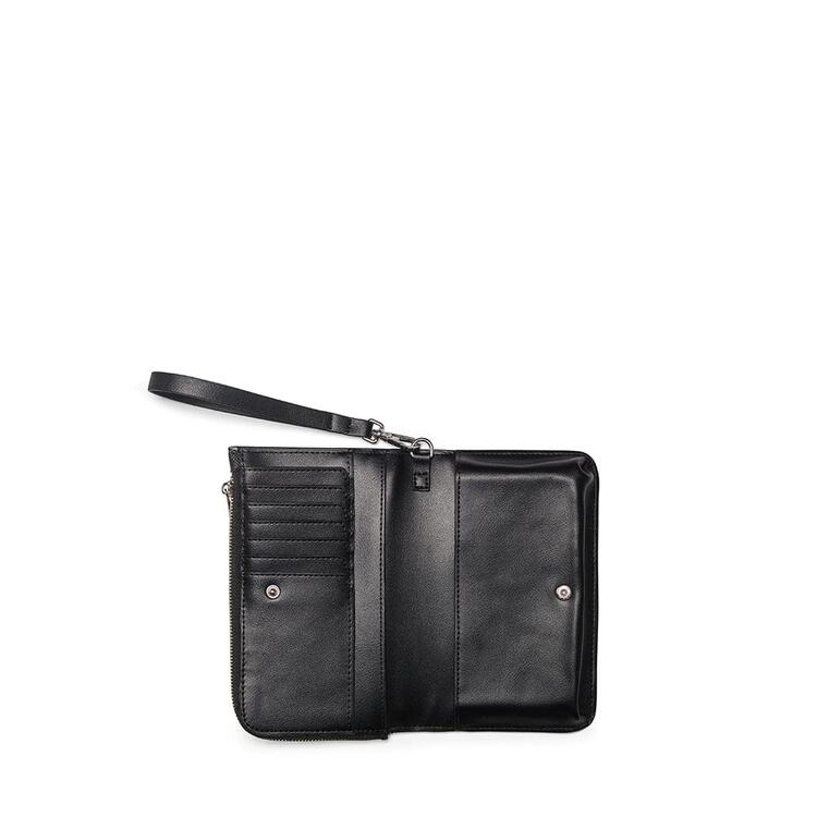 LAMBERT | Le Quinn - Portefeuille en cuir vegan - Noir