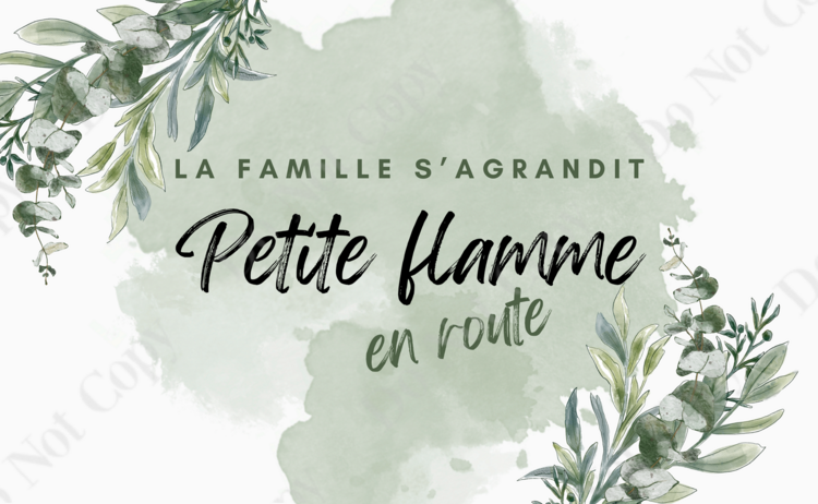 BEBE MEGHAN | Bougie de Cire de Soja - La famille s'agrandit #18 - 8 oz