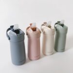 NOÜKA | Bouteille en Acier Inoxydable 12 oz - Ivoire