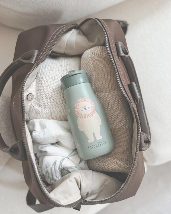 NOÜKA | Bouteille en Acier Inoxydable 10 oz - Lion