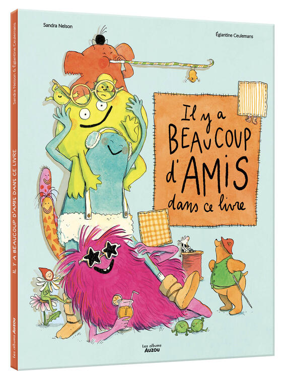 AUZOU | Il y a Beaucoup d'Amis dans ce Livre