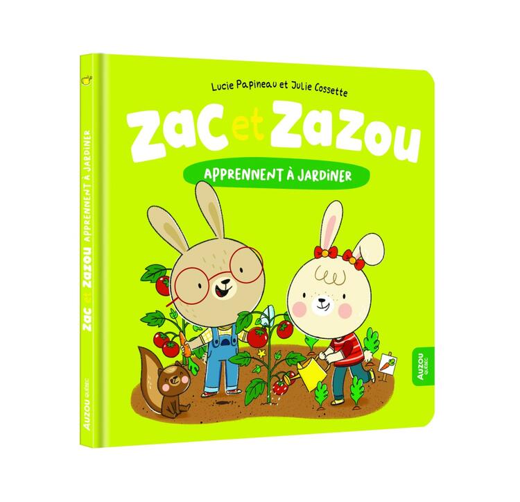 AUZOU | Zac et Zazou - Apprennent à jardiner
