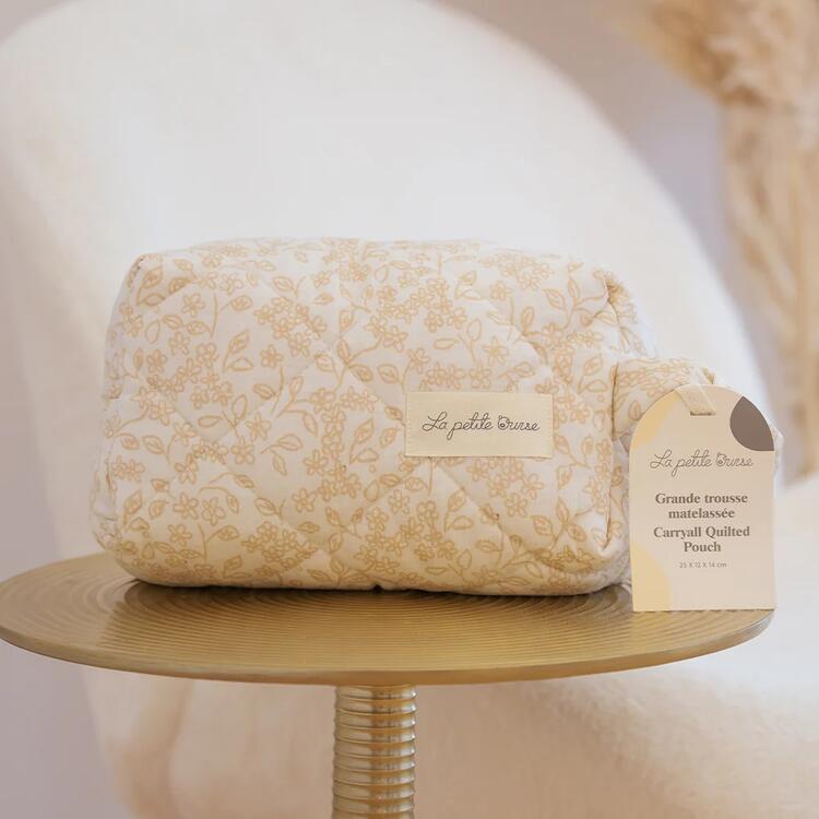 LA PETITE OURSE | Sac Matelassé - Floraison