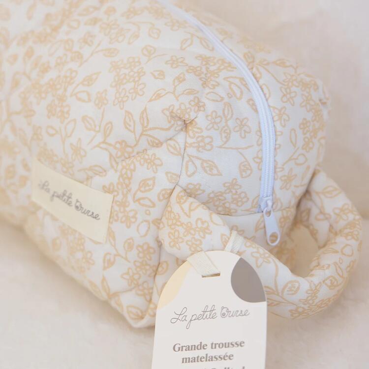 LA PETITE OURSE | Sac Matelassé - Floraison