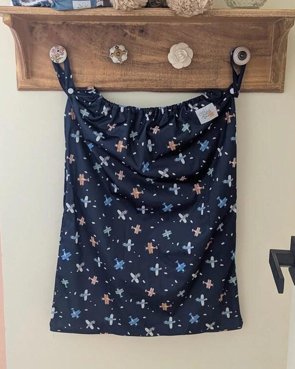 LA PETITE OURSE | Sac pour Couches Souillées de Luxe - Avion