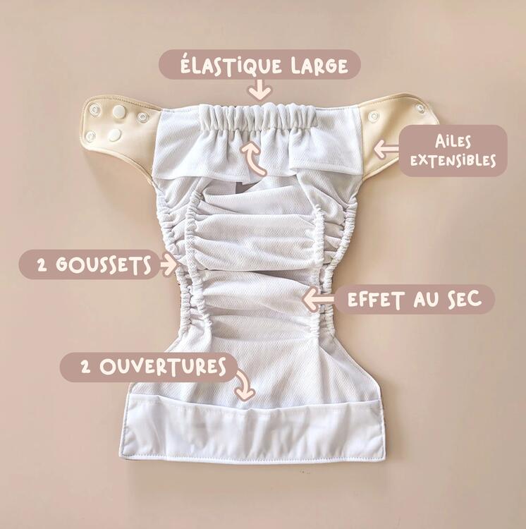 LA PETITE OURSE | Évolution - Couche à Poche - Avion *sans insert*