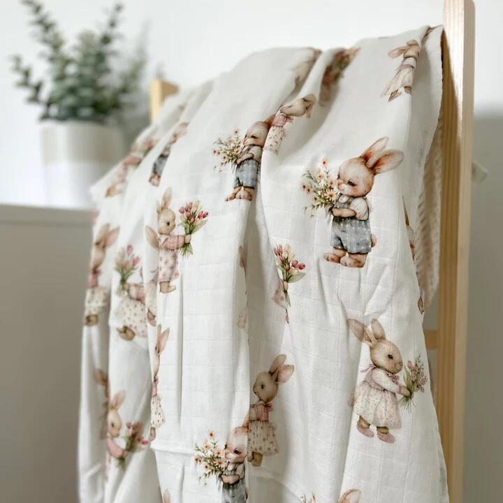 CRÉATION JADE | Mousseline de Bambou & Coton - Léon