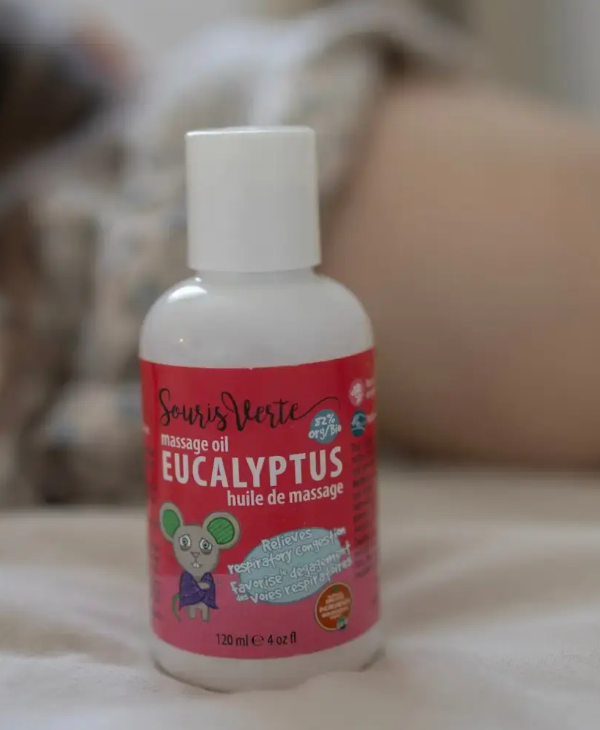 SOURIS VERTE | Huile de Massage Eucalyptus - 120 ml