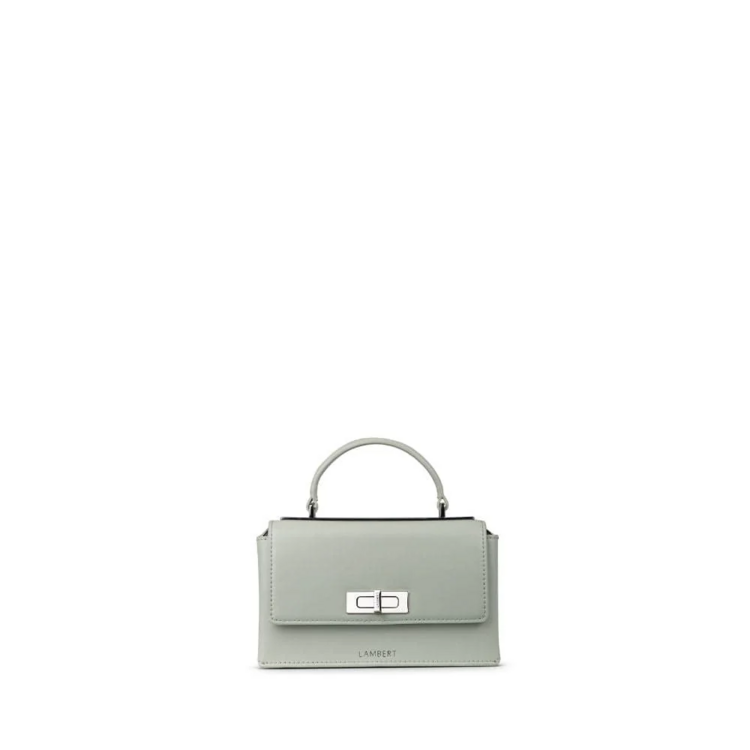 LAMBERT | Le Simone - Sac à main en cuir vegan - Martini