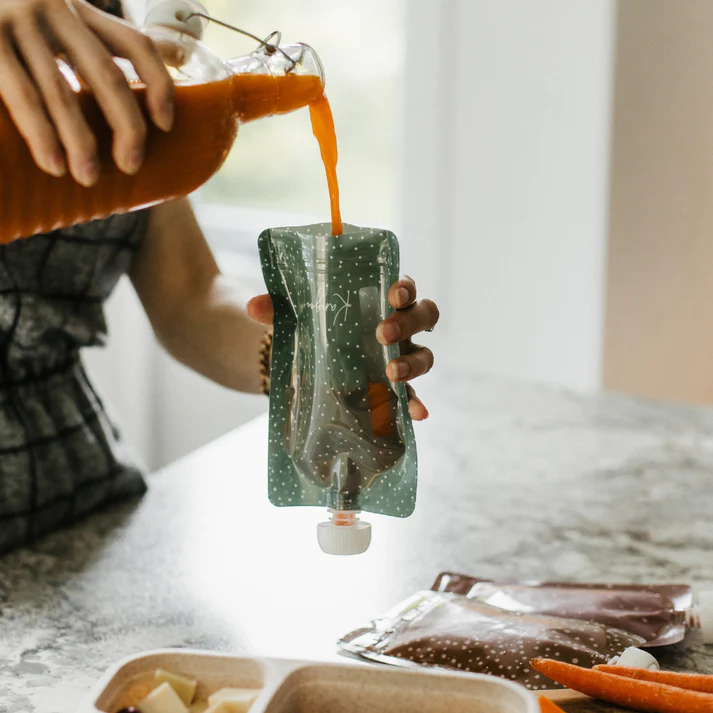 KANGOO ET CIE | Pochettes Alimentaires Réutilisables - Ensemble de 6