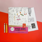 PICO TATOO | Affiche Géante à Colorier - Le circle