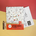 PICO TATOO | Affiche Géante à Colorier - La festive