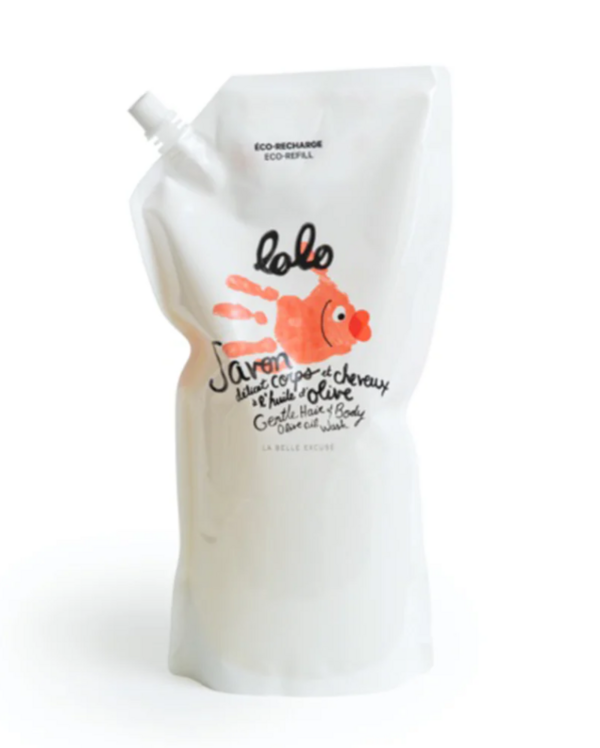 LOLO | Éco-Recharge Savon Délicat pour Corps et Cheveux - 1.5L