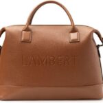 LAMBERT | Le Mae - Sac de voyage fourre-tout en cuir vegan - Affogato