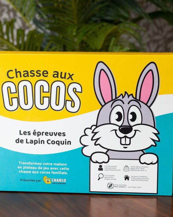 CHARLOJEU | Chasse aux cocos - Les épreuves de lapin coquin