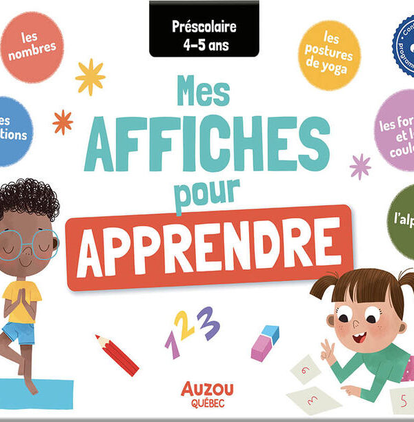AUZOU | Mes Affiches pour Apprendre - Préscolaire
