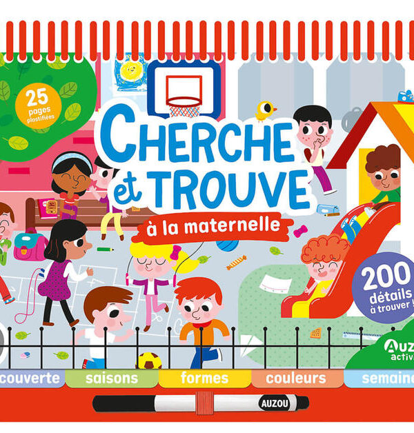 AUZOU | Cherche et Trouve - À la maternelle