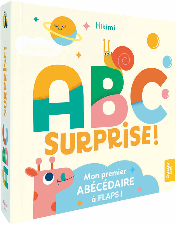 AUZOU | Mon Premier Abécédaire à Flaps - ABC surprise !