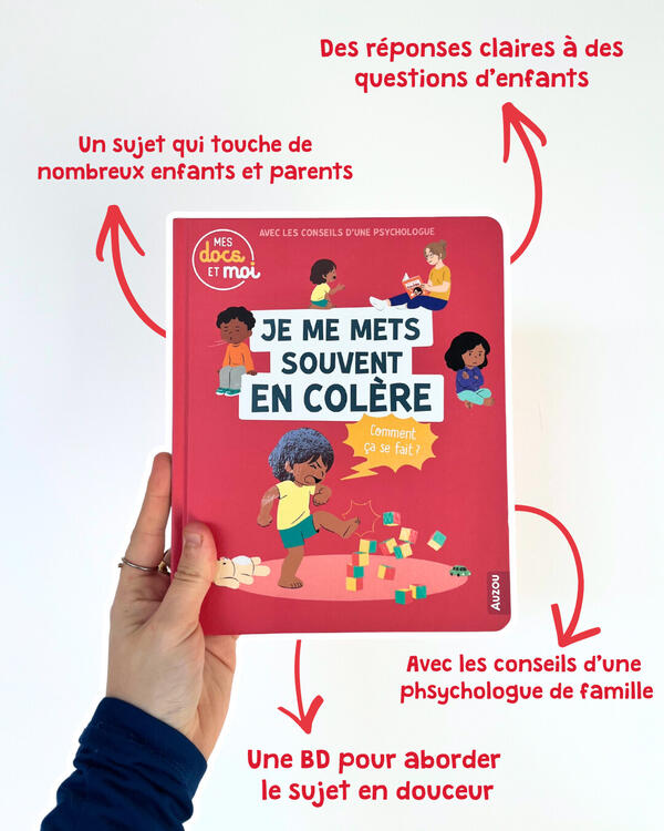 AUZOU | Mes docs et Moi - Je me mets souvent en colère, comment ça se fait?