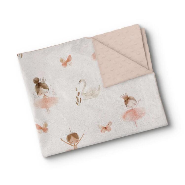 OLEOOPS | Couverture Minky - Petite angélique